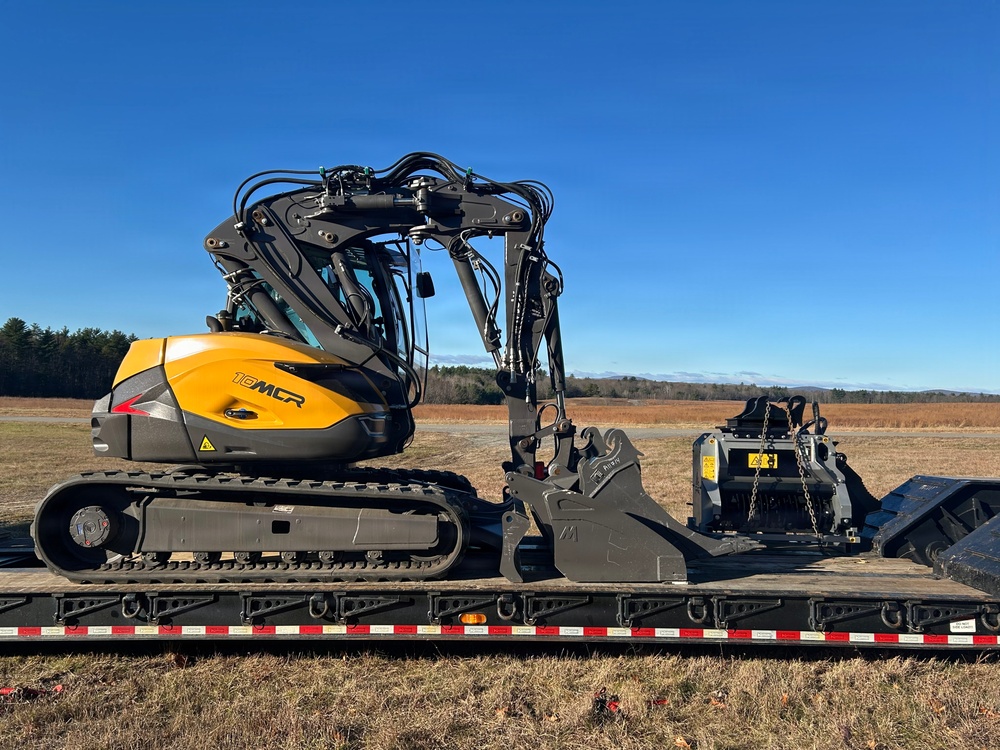 Mecalac Excavator arrives