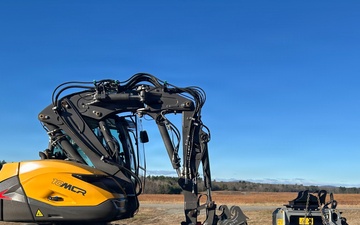 Mecalac Excavator arrives