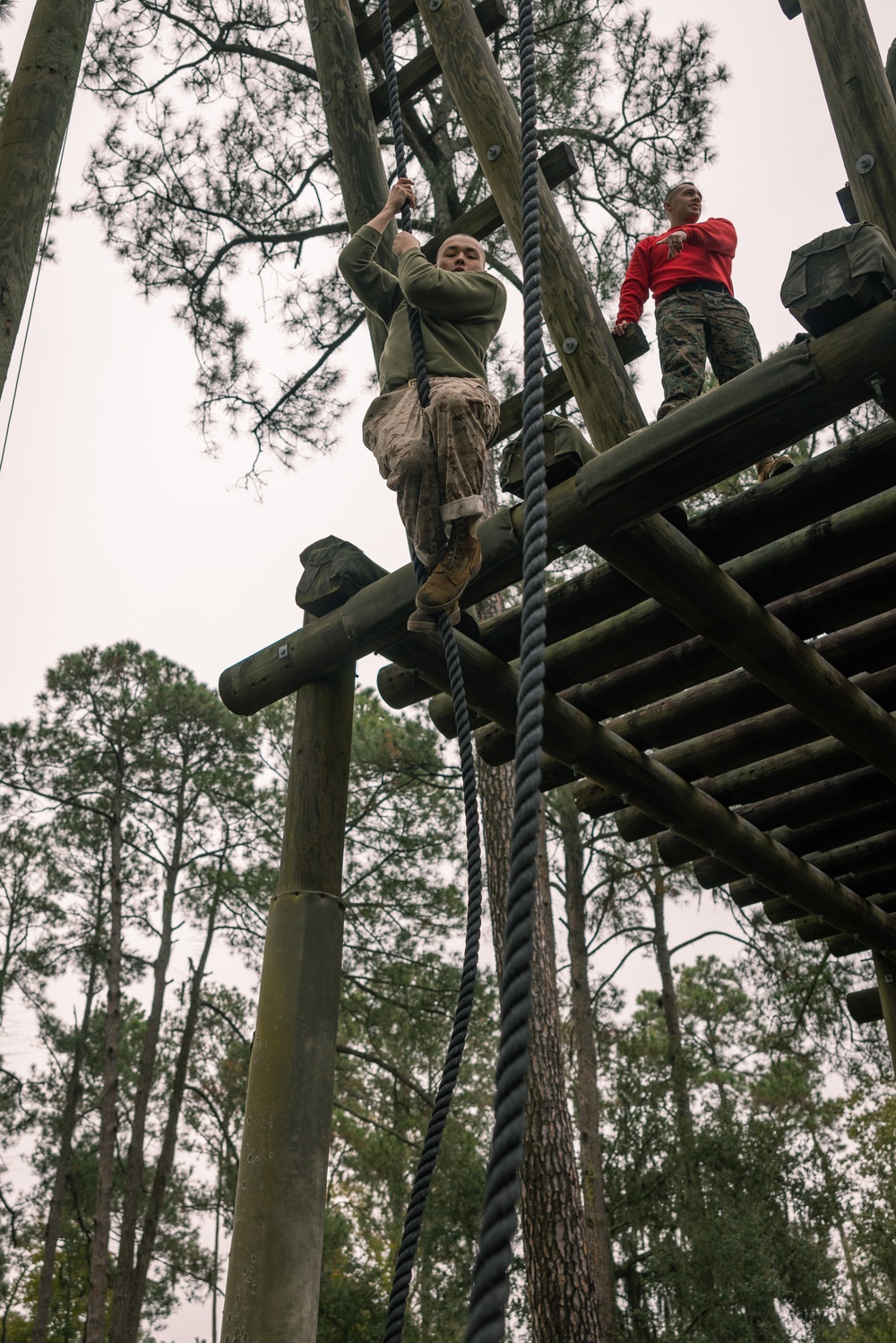 Alpha Company Confidence Course