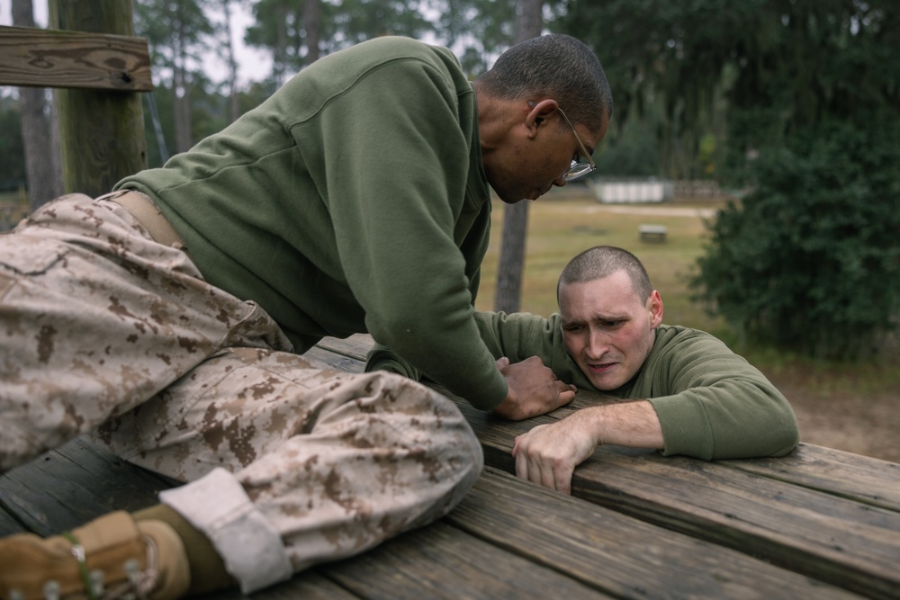 Alpha Company Confidence Course