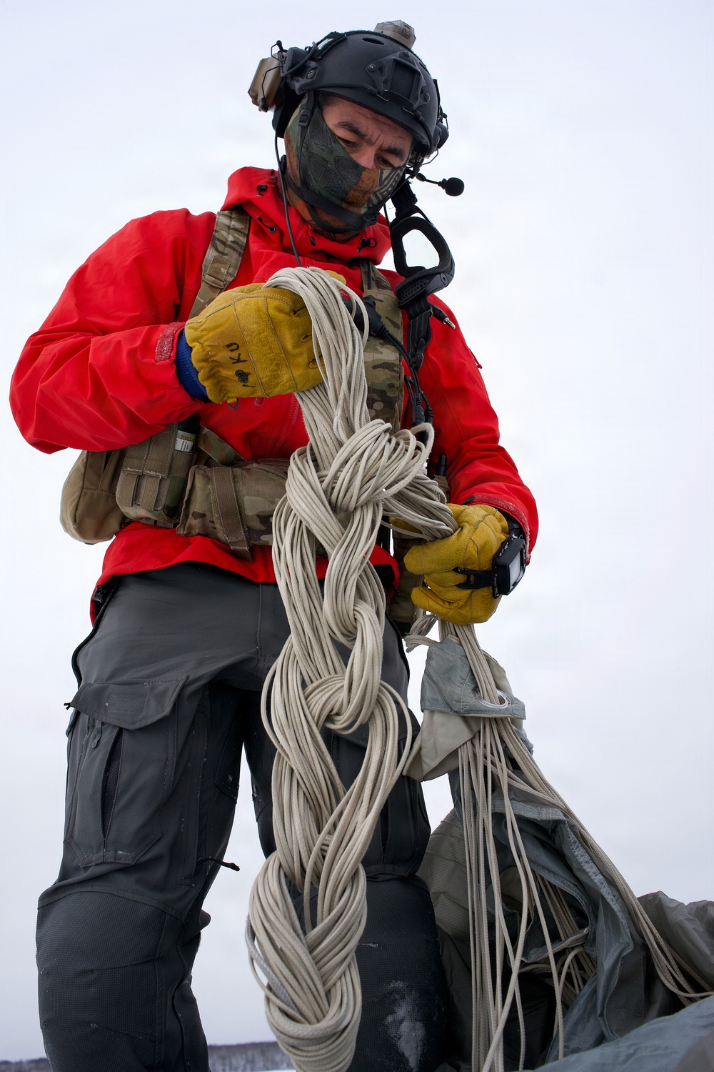 212th Rescue Squadron mark change of command with unique Alaska backdrop