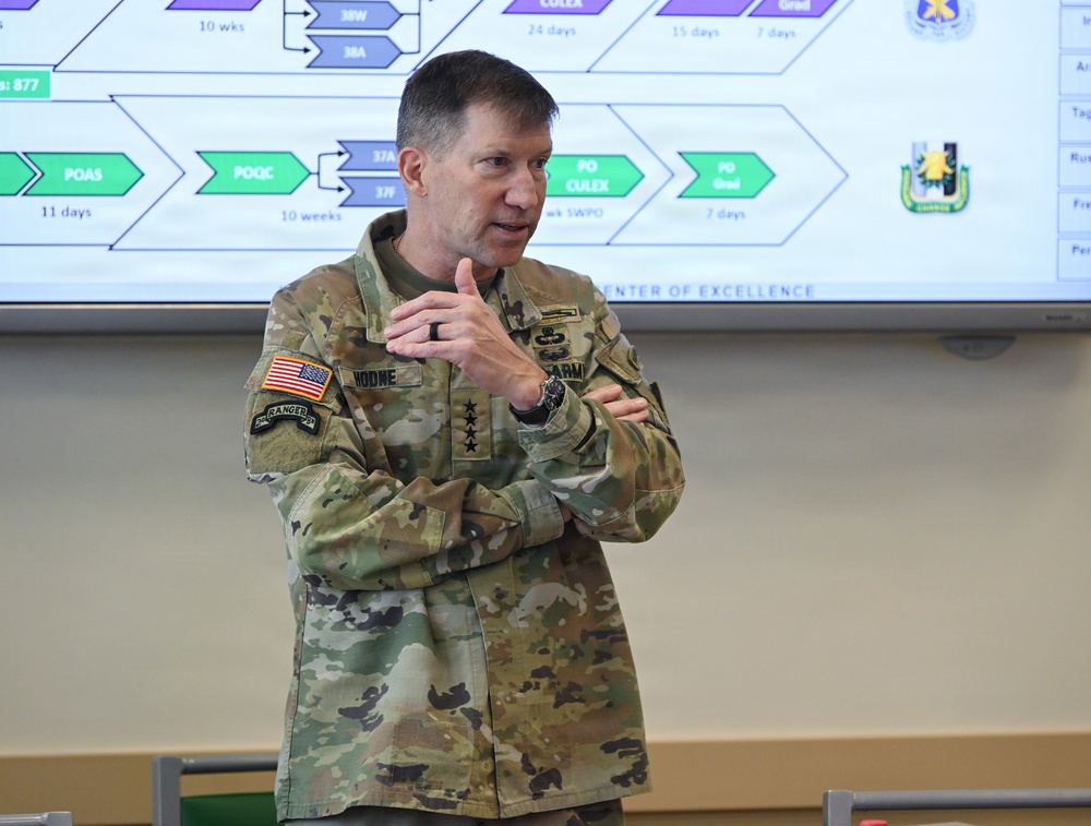 General David M. Hodne Visit to USAJFKSWCS