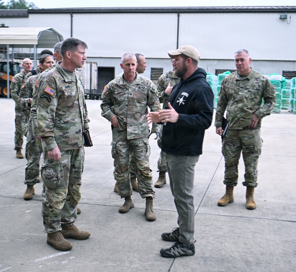 General David M. Hodne Visit to USAJFKSWCS