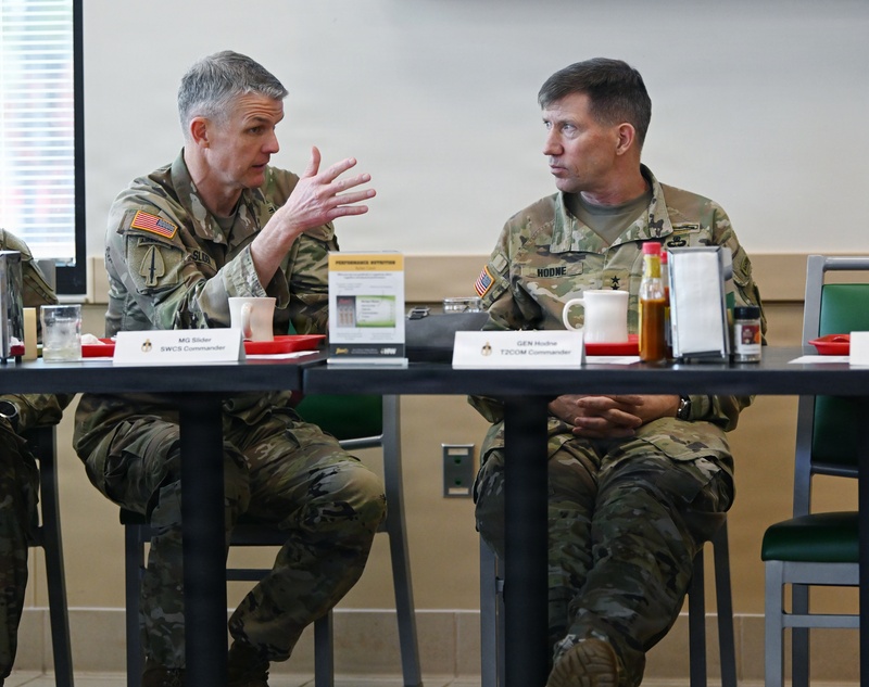 General David M. Hodne Visit to USAJFKSWCS