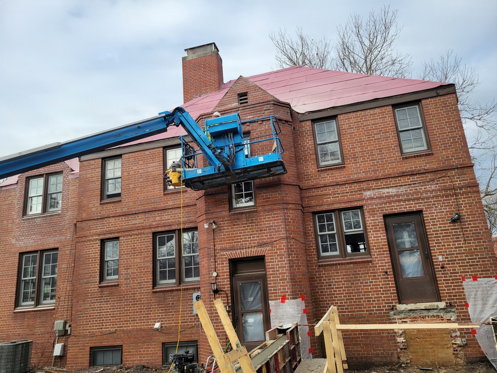 Louisville District modernizes historic ‘Brick Quarters’ at Wright-Patterson AFB