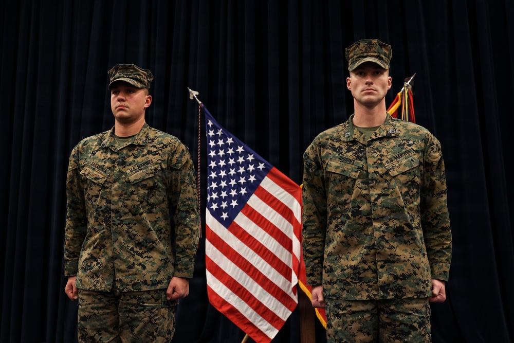 Alpha Company Change of Command at Marine Barracks Washington
