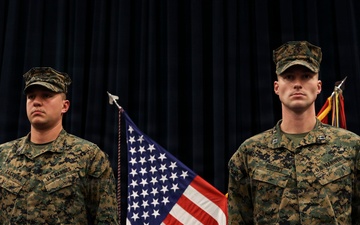 Alpha Company Change of Command at Marine Barracks Washington