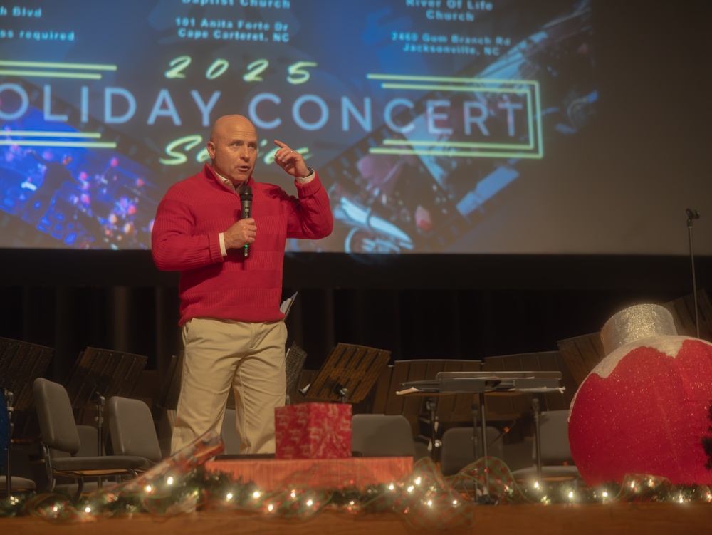 2nd Marine Division Band Annual Holiday Concert on MCB Camp Lejeune 2025
