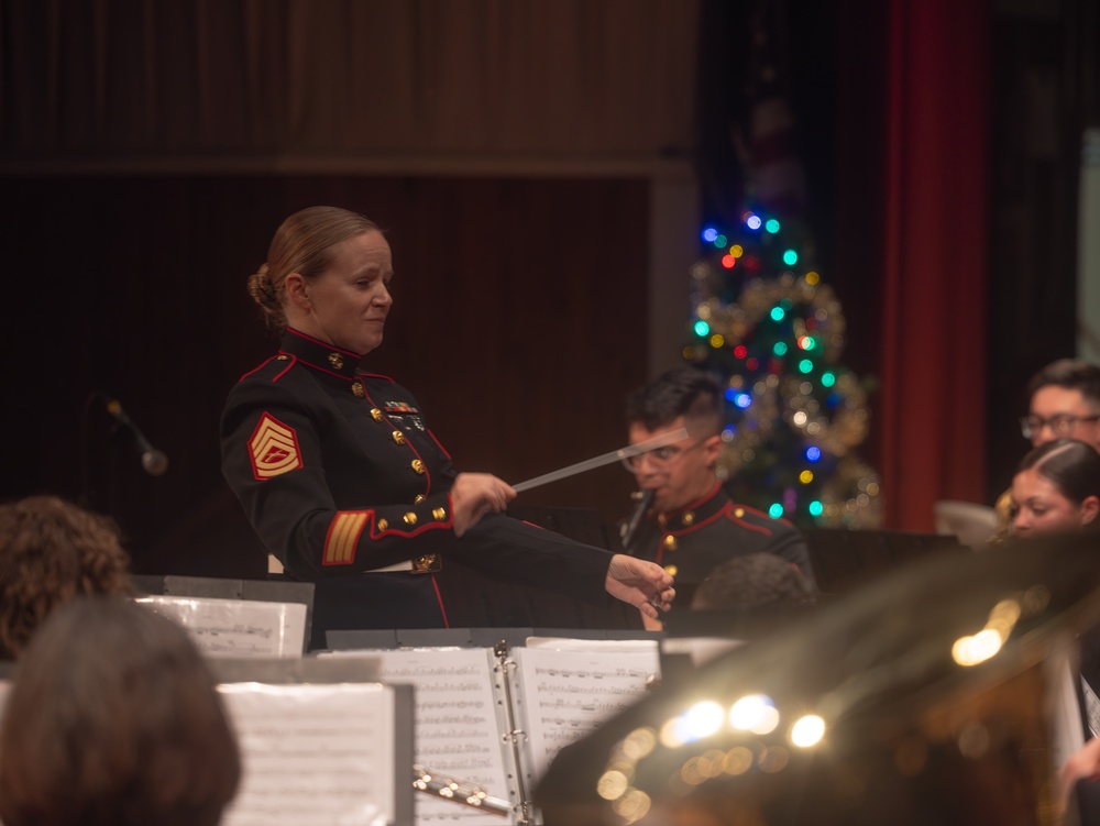 2nd Marine Division Band Annual Holiday Concert on MCB Camp Lejeune 2025