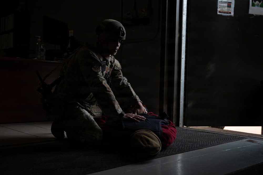 Testing Team Dyess’s emergency response