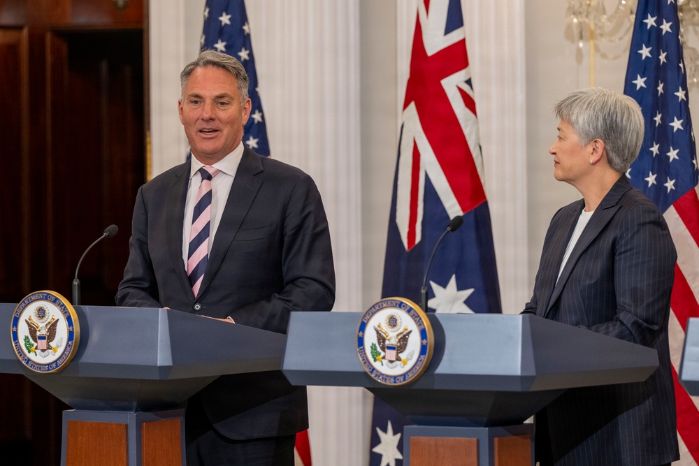 SECWAR, SECSTATE Host Bilat with Australian Counterparts