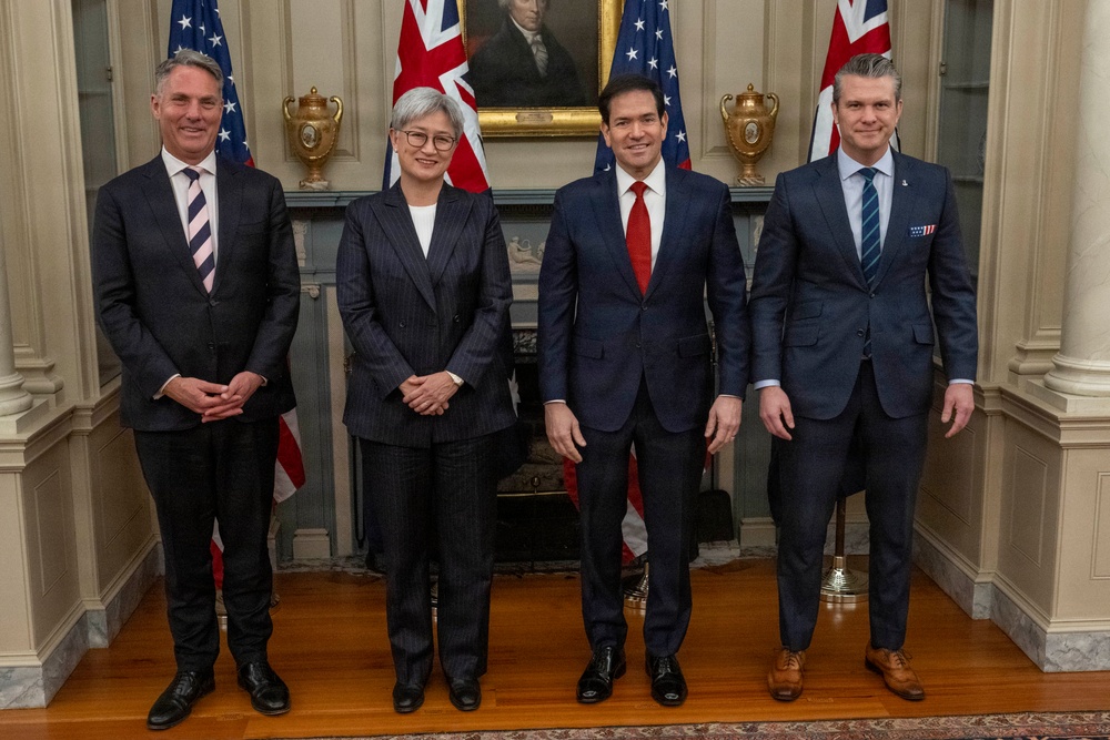 SECWAR, SECSTATE Host Bilat with Australian Counterparts