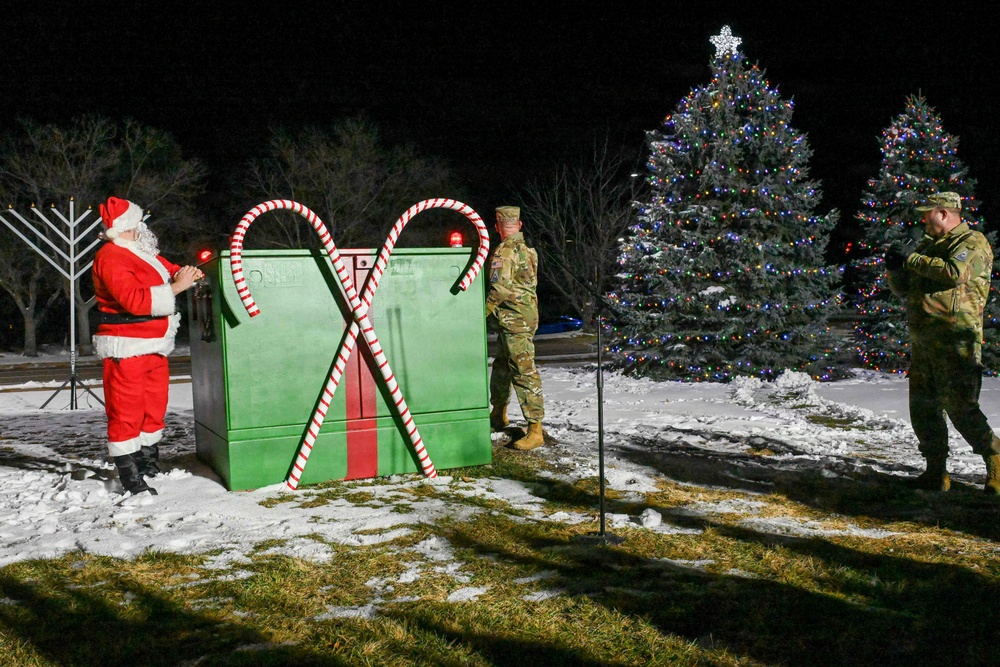 Holiday Tree Lighting 2025 at Peterson SFB