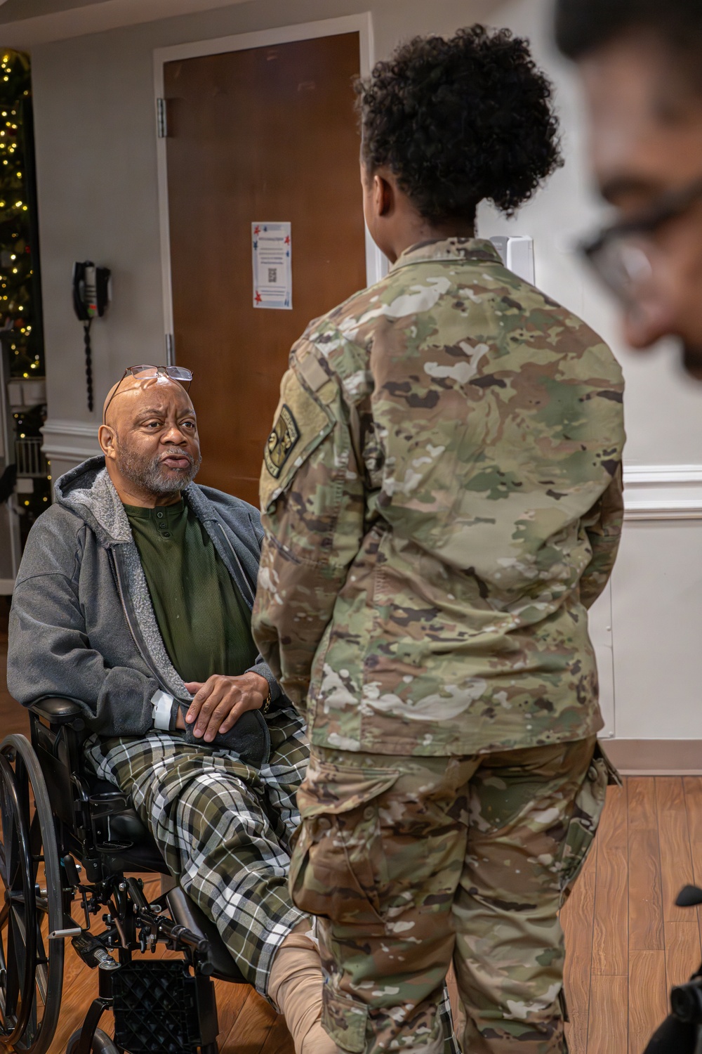 Loch Raven VA Medical Center Visit Ahead of 2025 Army-Navy Football Game