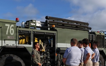 Young Marines Program visits MAG-24