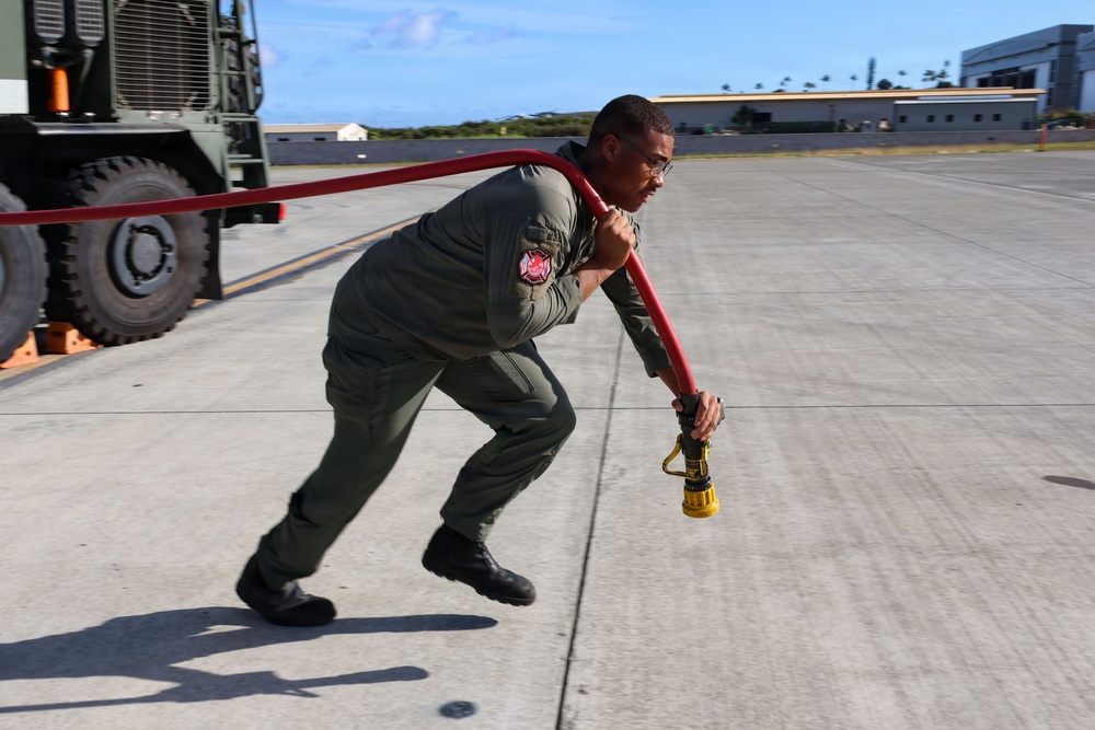 Young Marines Program visits MAG-24