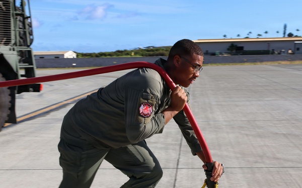 Young Marines Program visits MAG-24