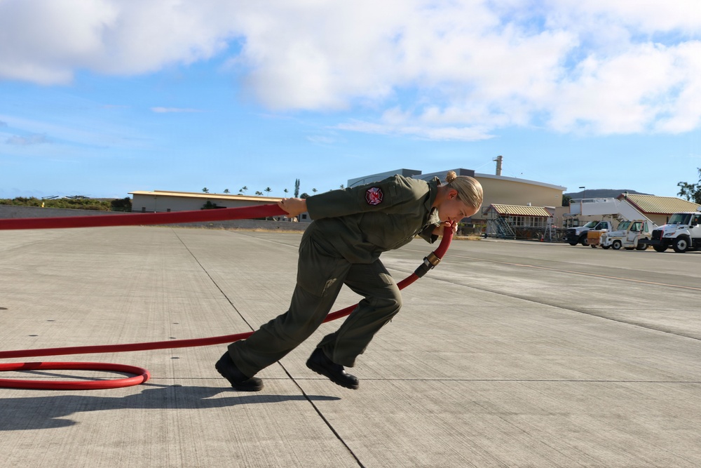 Young Marines Program visits MAG-24