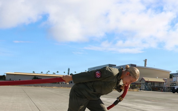 Young Marines Program visits MAG-24