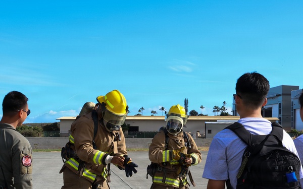 Young Marines Program visits MAG-24