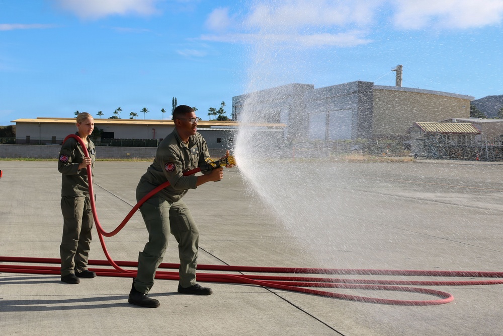Young Marines Program visits MAG-24