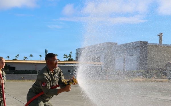Young Marines Program visits MAG-24