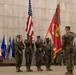 HMLA-167 change of command ceremony