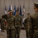 HMLA-167 change of command ceremony