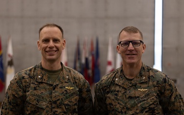 HMLA-167 change of command ceremony