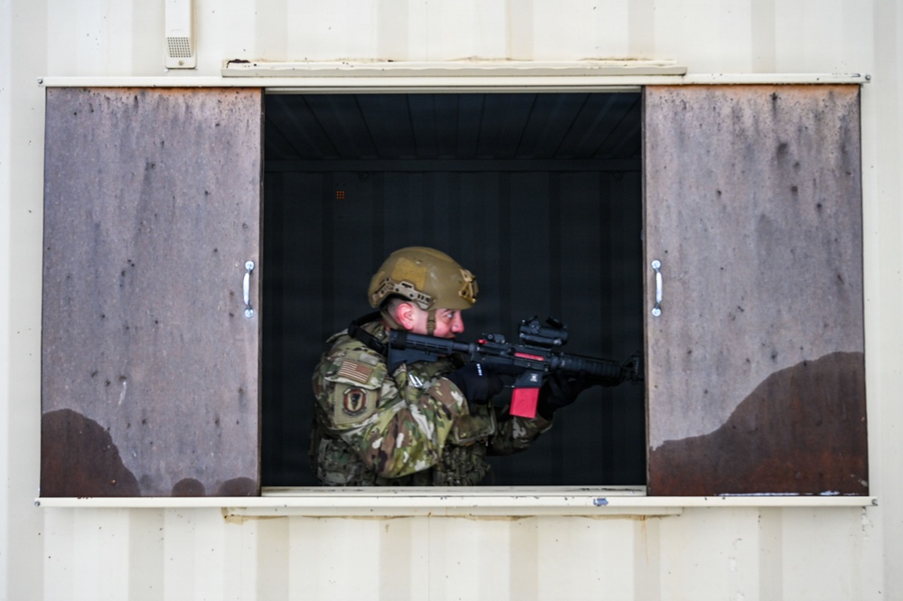 92nd SFS hosts Tactical Response Team tryouts