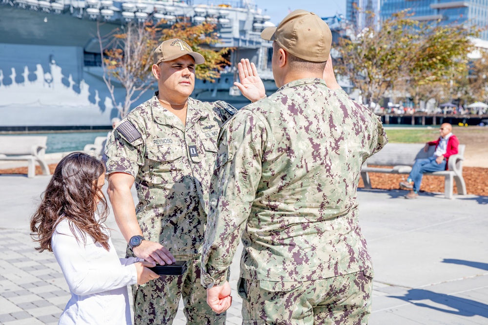 Submarine Squadron 11 Sailor's Promotion Ceremony
