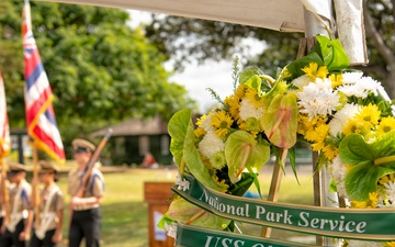 USS Oklahoma Sailors and Marines Honored on 84th Anniversary of Pearl Harbor