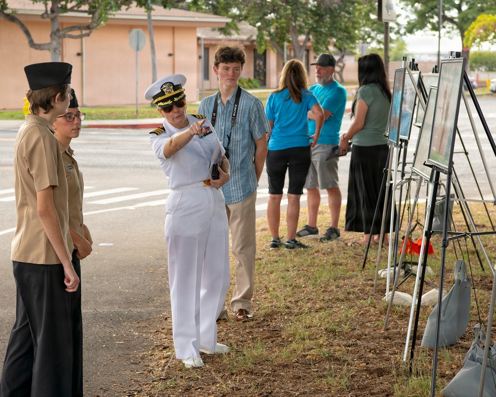 USS Oklahoma Sailors and Marines Honored on 84th Anniversary of Pearl Harbor