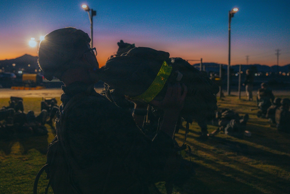 Marine Corps Martial Arts Instructor Course 9-26 conducts physical training