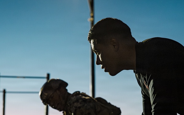 Marine Corps Martial Arts Instructor Course 9-26 conducts physical training