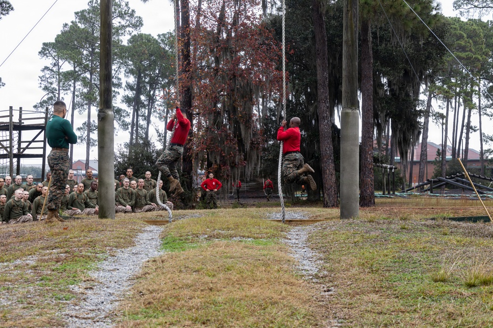 Alpha Company Confidence Course