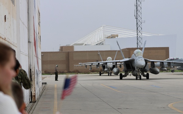 CAG 17 Returns to NAS Lemoore