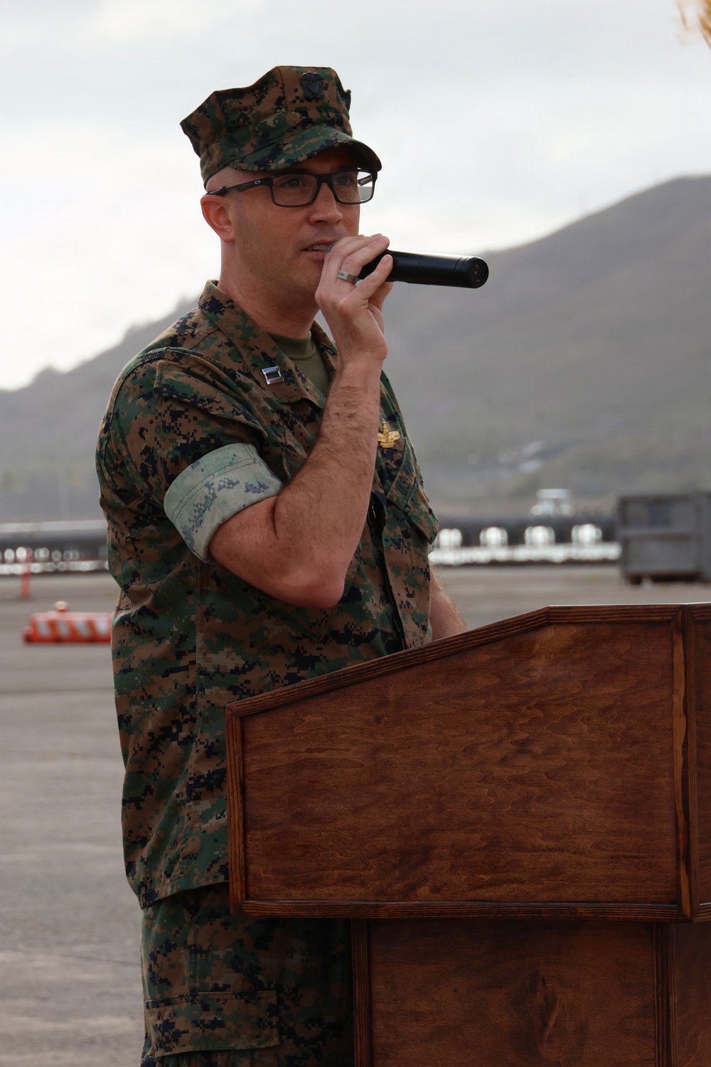 VMU-3 change of command