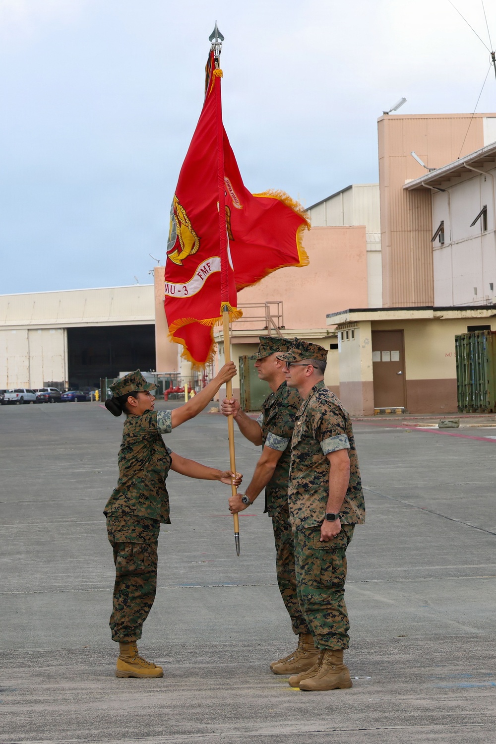 VMU-3 change of command