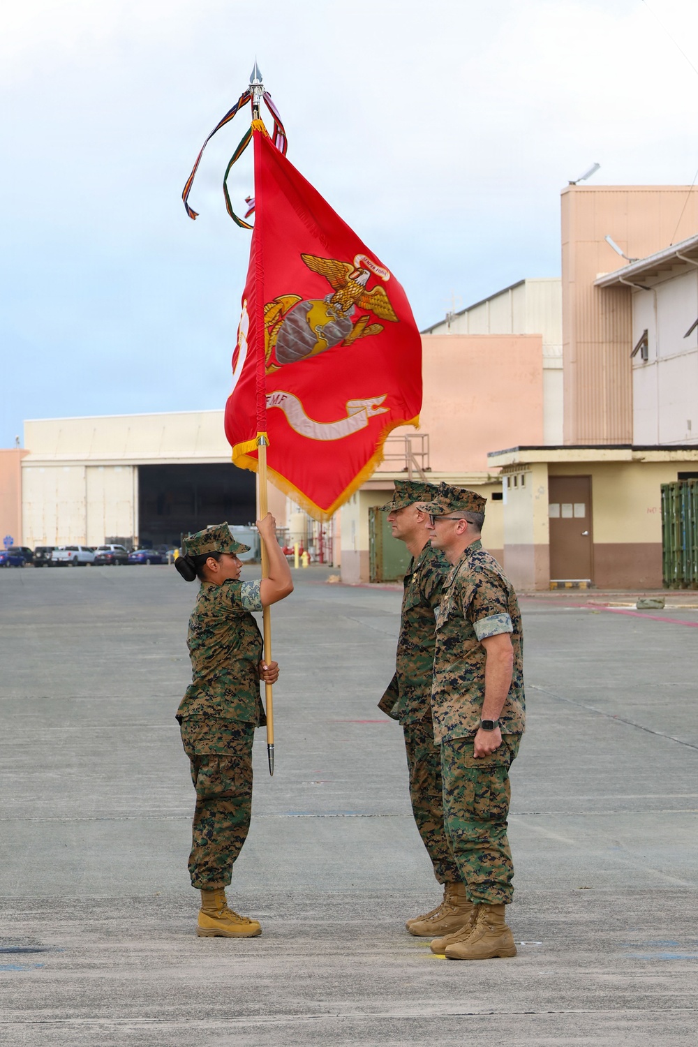 VMU-3 change of command