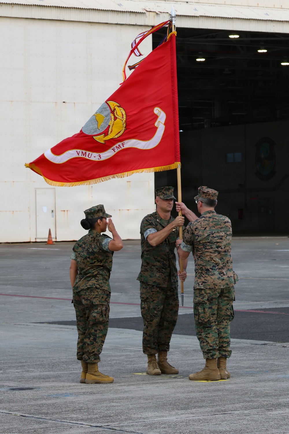 VMU-3 change of command