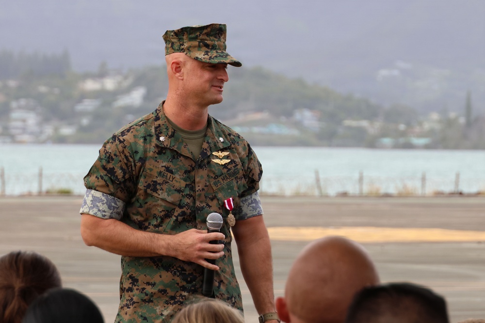 VMU-3 change of command