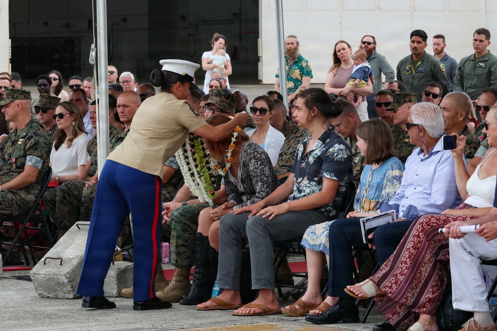 VMU-3 change of command