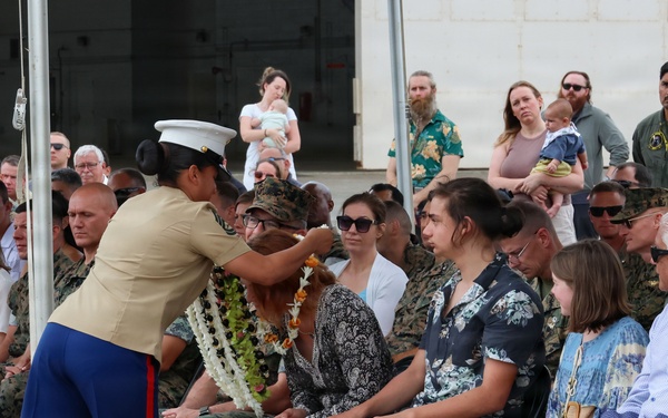 VMU-3 change of command