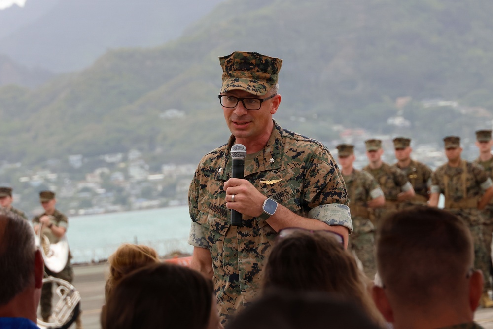 VMU-3 change of command