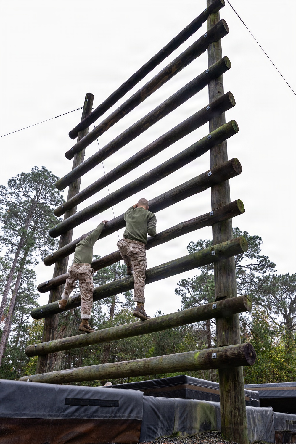 Alpha Company Confidence Course
