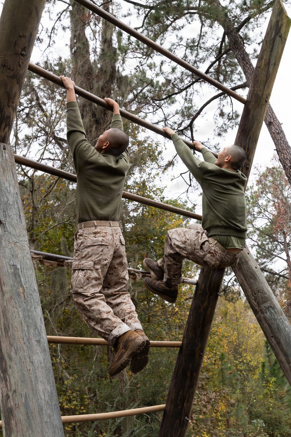 Alpha Company Confidence Course