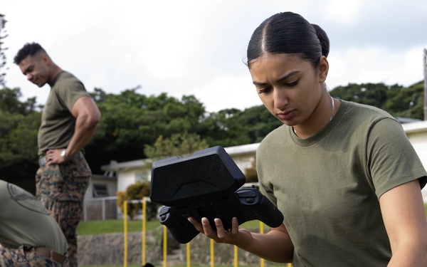U.S. Marines with 3d Recon Host Small Unmanned Aerial Systems Training