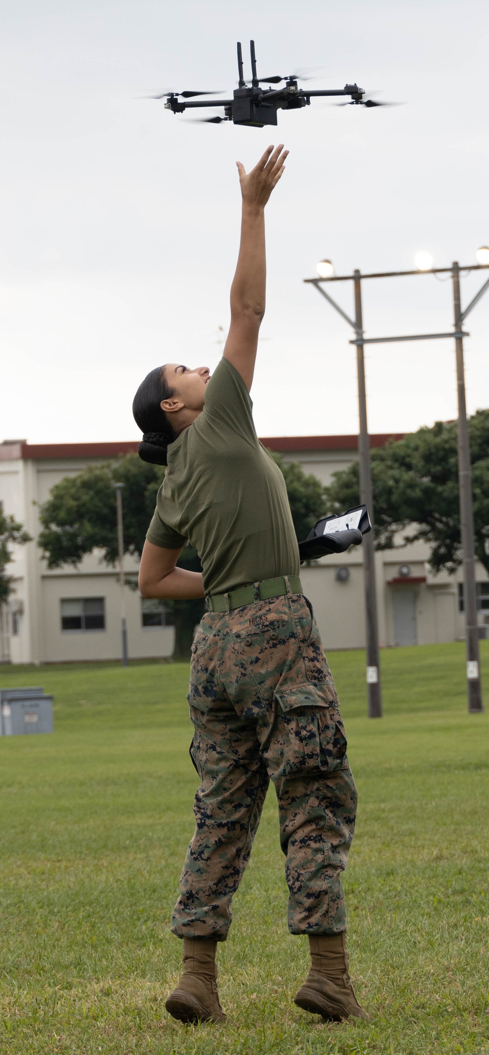 U.S. Marines with 3d Recon Host Small Unmanned Aerial Systems Training