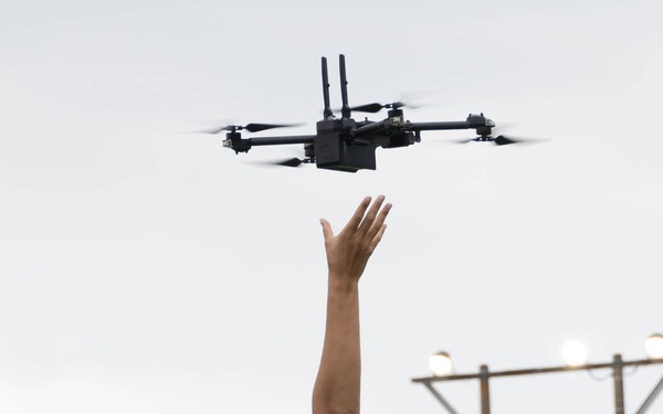 U.S. Marines with 3d Recon Host Small Unmanned Aerial Systems Training